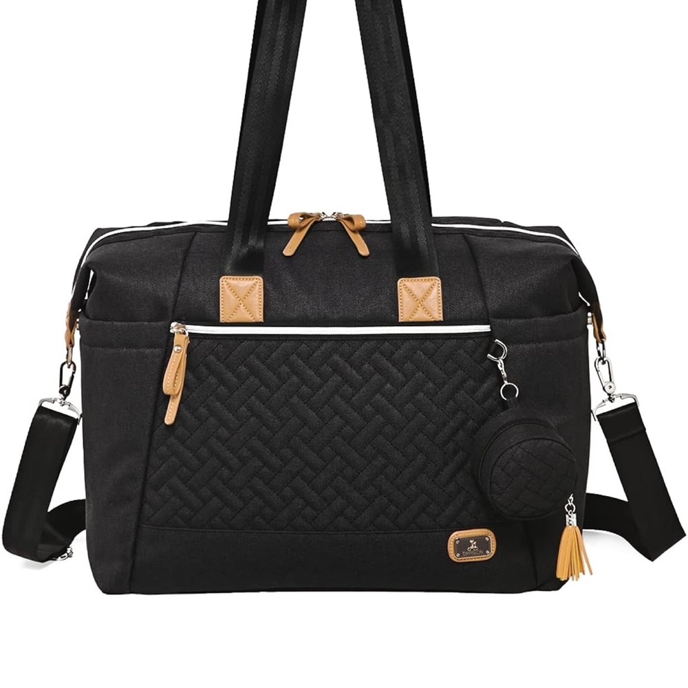 ‼️SALE‼️ Stylish Diaper Bag Tote 🖤👶🏻